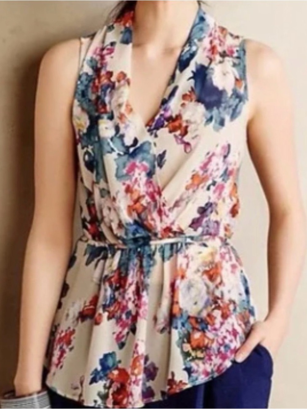 Anthropologie Sunday in Brooklyn Sleeveless Top